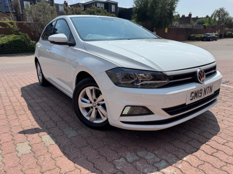 2019 Volkswagen Polo 1.0 Evo Se Euro 6 (s/s) 5dr in White — image 1