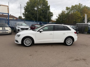 2016 Audi A3 2.0 Tdi Se Technik Sportback Euro 6 (s/s) 5dr in White — image 3