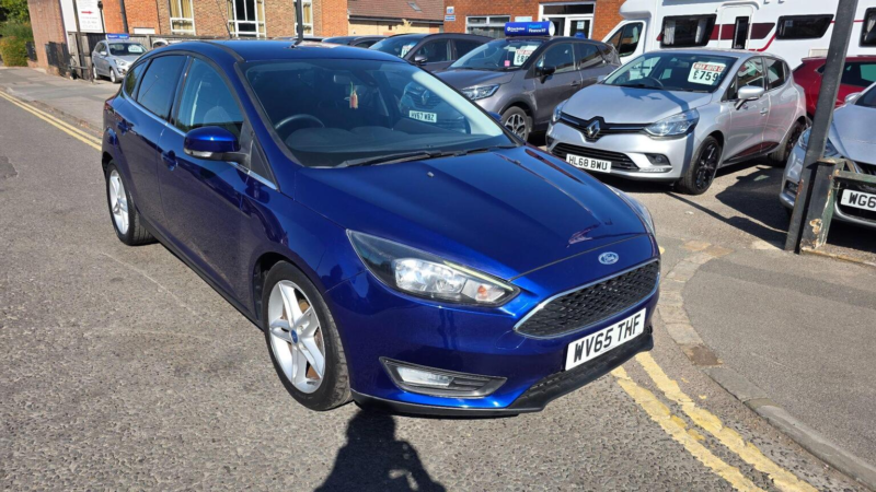 2015 Ford Focus 1.0t Ecoboost Zetec Euro 6 (s/s) 5dr in Blue — image 1