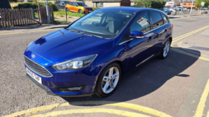 2015 Ford Focus 1.0t Ecoboost Zetec Euro 6 (s/s) 5dr in Blue — image 3