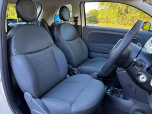 2012 Fiat 500 1.2 Lounge Hatchback 3dr Petrol Manual Euro 5 (s/s) (69 Bhp) in White — image 3