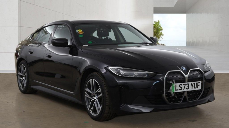 2023 BMW I4 40 83.9kwh Sport Gran Coupe 5dr Electric Auto Edrive (340 Ps) in Black — image 1