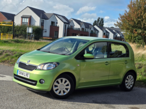2014 Skoda Citigo 1.0 Mpi Greentech Se Hatchback 5dr Petrol Manual Euro 5 (s/s) (60 Ps) in Green — image 3