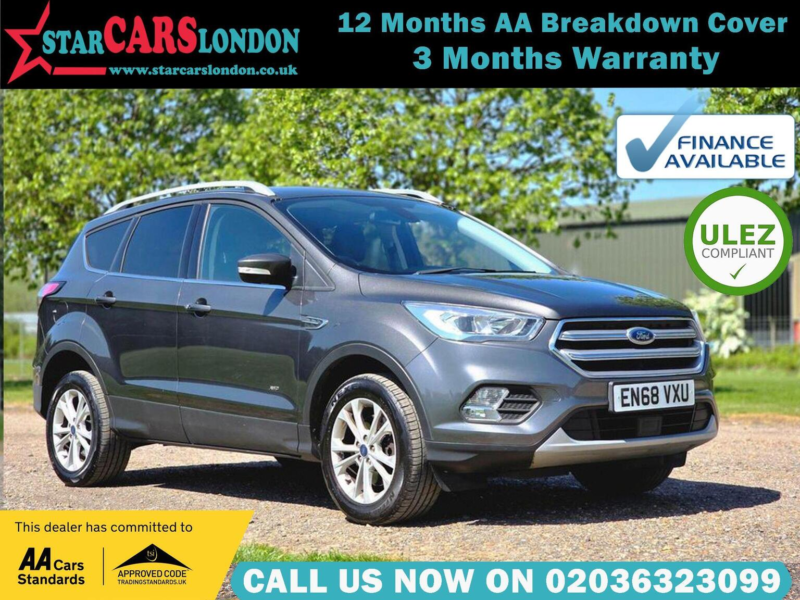 2019 Ford Kuga 1.5t Ecoboost Titanium Auto AWD Euro 6 (s/s) 5dr in Grey — image 1