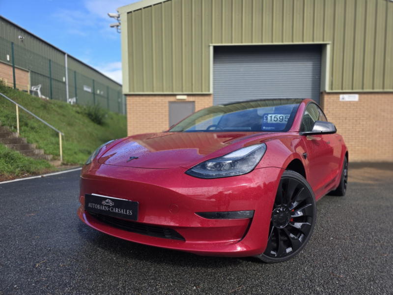 2020 Tesla Model 3 (dual Motor) Long Range in Red — image 1