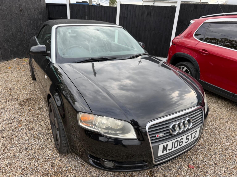 2006 Audi A4 Cabriolet 2.0 Tdi S Line 2dr in Black — image 1
