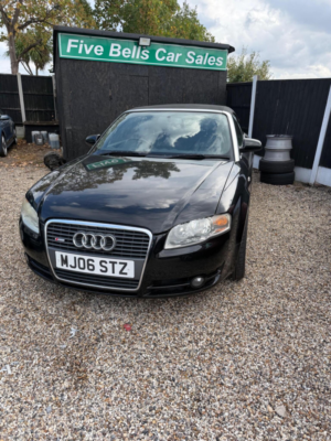 2006 Audi A4 Cabriolet 2.0 Tdi S Line 2dr in Black — image 2