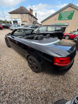2006 Audi A4 Cabriolet 2.0 Tdi S Line 2dr in Black — image 4