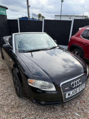 2006 Audi A4 Cabriolet 2.0 Tdi S Line 2dr in Black — image 6