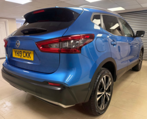 2019 Nissan Qashqai 1.5 Dci N-Connecta SUV 5dr Diesel Manual Euro 6 (s/s) (115 Ps) in Blue — image 4