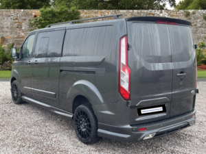2020 Ford Transit Custom 2.0 320 Ecoblue Limited Crew Van L2 H1 Euro 6 (s/s) 5dr (6 Seat) in Grey — image 3