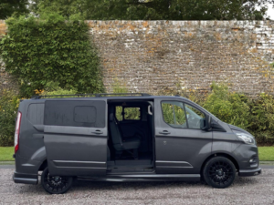 2020 Ford Transit Custom 2.0 320 Ecoblue Limited Crew Van L2 H1 Euro 6 (s/s) 5dr (6 Seat) in Grey — image 6