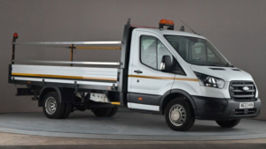 2023 Ford Transit 2.0 350 Ecoblue Hd Leader Dropside 2dr Diesel Manual L4 Euro 6 130 Ps in White — image 3