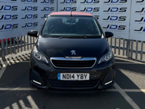 2014 Peugeot 108 1.0 Vti Active Top! 3dr Petrol Manual Euro 5 Euro 5 (68 Ps) in Black — image 3