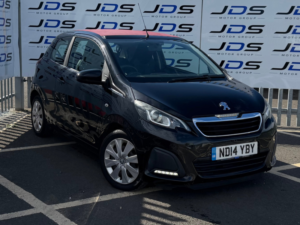 2014 Peugeot 108 1.0 Vti Active Top! 3dr Petrol Manual Euro 5 Euro 5 (68 Ps) in Black — image 4