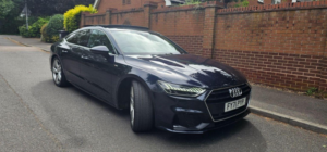 2021 Audi A7 2.0 Tdi 40 S Line Sportback S Tronic Euro 6 (s/s) 5dr in Blue — image 3