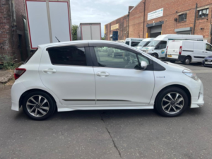 2017 Toyota Yaris Hybrid Elec in White — image 4