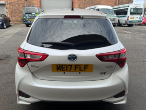 2017 Toyota Yaris Hybrid Elec in White — image 6