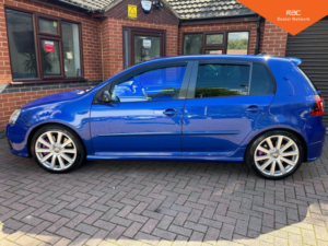 2008 Volkswagen Golf 3.2 V6 R32 DSG 4motion 5dr in Blue — image 5
