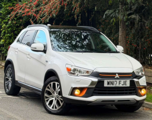 2017 Mitsubishi Asx 2.2 Di-D 4 SUV 5dr Diesel Auto 4WD Euro 6 (147 Ps) in White — image 2