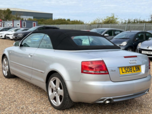 2008 Audi A4 Cabriolet 2.0 Tdi S Line 2dr in Silver — image 4