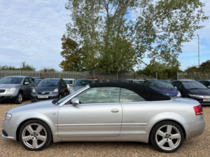 2008 Audi A4 Cabriolet 2.0 Tdi S Line 2dr in Silver — image 5