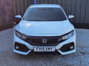 2019 Honda Civic 1.6 I-Dtec Sr Euro 6 (s/s) 5dr in White — image 2