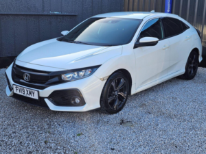 2019 Honda Civic 1.6 I-Dtec Sr Euro 6 (s/s) 5dr in White — image 3