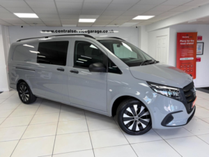 2025 Mercedes-Benz Vito 2.0 119 Cdi Select Crew Van G-Tronic Rwd L3 Euro 6 (s/s) 5dr in Grey — image 4