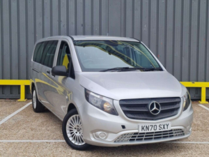 2020 Mercedes-Benz Vito 119 Cdi Select Minibus 2.1 Automatic Diesel in Silver — image 2