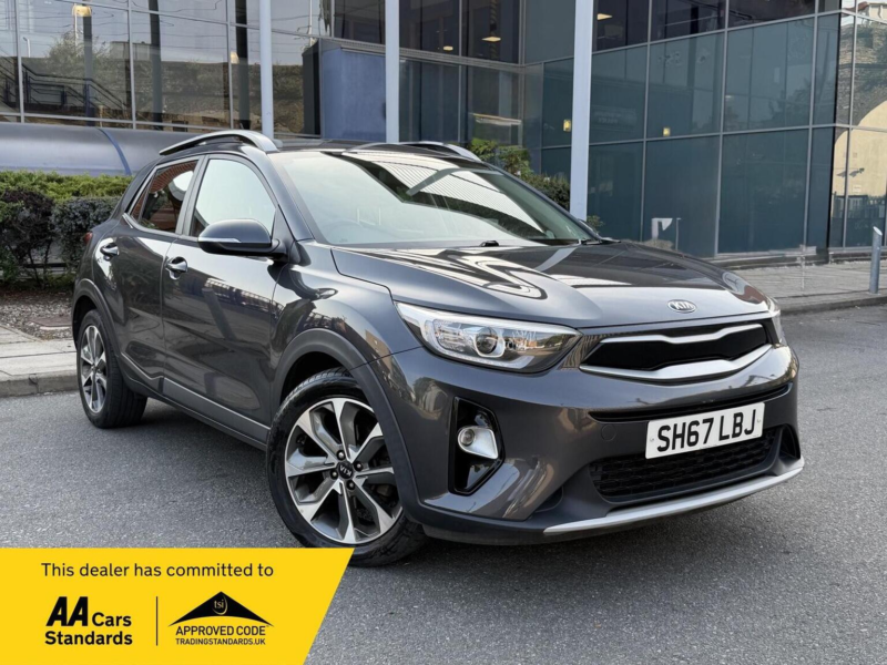2017 Kia Stonic 1.0 T-Gdi 2 Euro 6 (s/s) 5dr in Grey — image 1