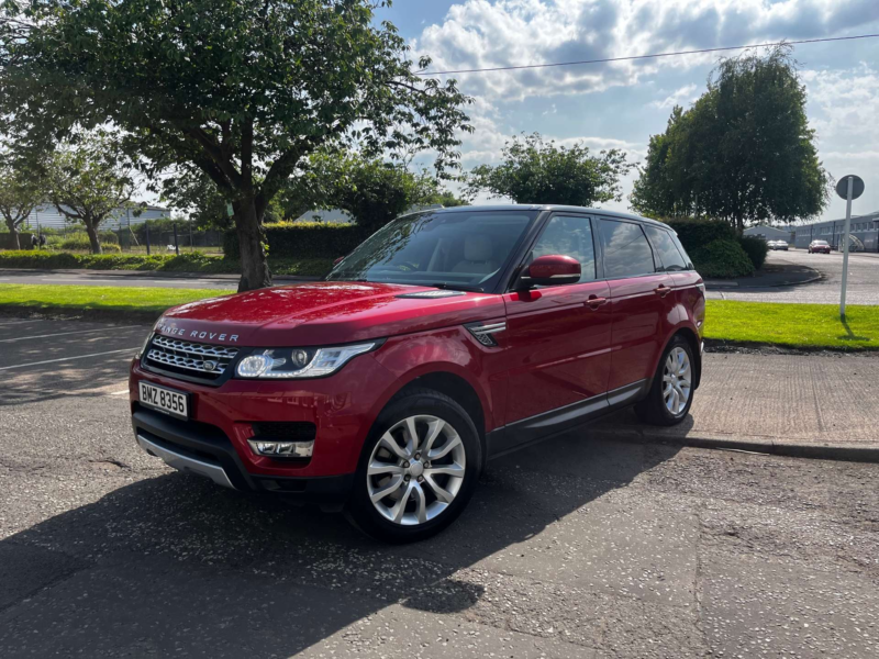 2017 Land Rover Range Rover Sport 3.0 Range Rover Sport Hse Sdv6 Auto 4WD 5dr in Red — image 1