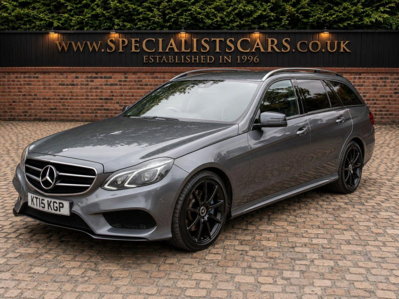 2015 Mercedes-Benz E Class 2.1 E220 Bluetec Amg Night Edition G-Tronic+ Euro 6 (s/s) 5dr in Grey — image 1