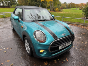 2016 MINI Convertible 1.5 Cooper D Convertible 2dr Diesel Manual Euro 6 (s/s) (116 Ps) in Blue — image 3
