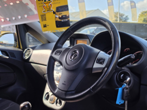 2012 Vauxhall Corsa 1.2 16v Active Hatchback 5dr Petrol Manual Euro 5 (85 Ps) in Yellow — image 3