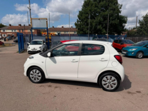 2015 Citroen C1 1.2 Puretech Feel Euro 6 5dr in White — image 3