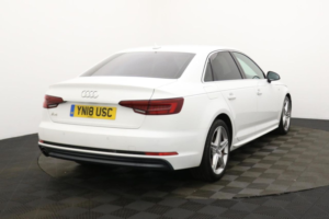 2018 Audi A4 1.4 Tfsi S Line Saloon 4dr Petrol Manual Euro 6 (s/s) (150 Ps) in White — image 5