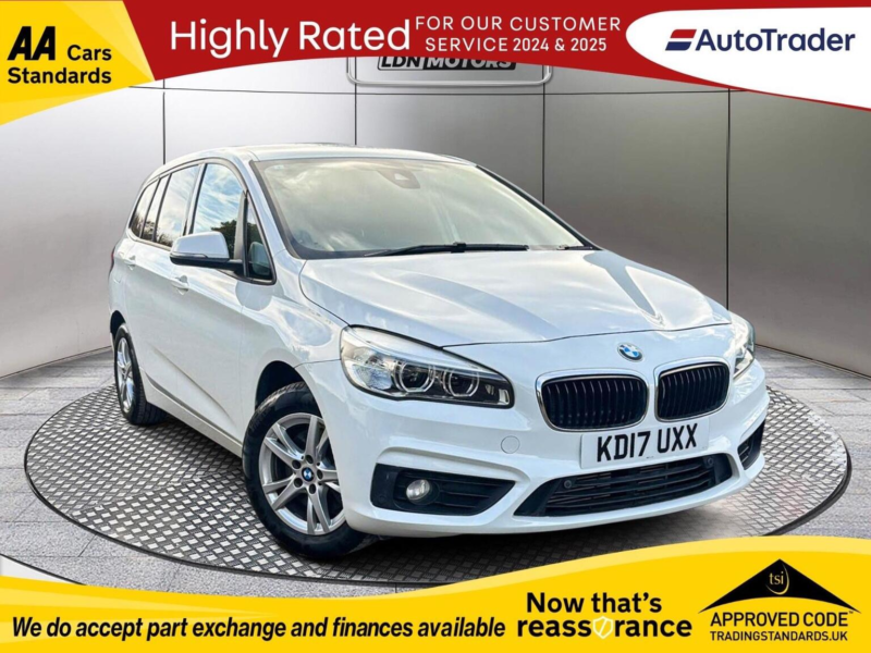 2017 BMW 2 Series Gran Tourer 2.0 218d Se Auto Euro 6 (s/s) 5dr in White — image 1