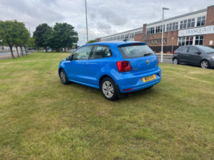 2014 Volkswagen Polo 1.0 Bluemotion Tech Se Hatchback 3dr Petrol Manual Euro 6 (s/s) (60 Ps) in Blue — image 3