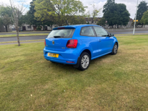 2014 Volkswagen Polo 1.0 Bluemotion Tech Se Hatchback 3dr Petrol Manual Euro 6 (s/s) (60 Ps) in Blue — image 4