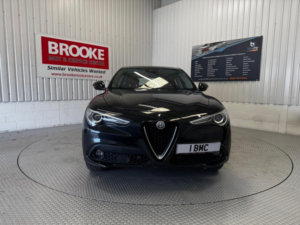 2018 Alfa Romeo Stelvio 2.2 Td Speciale Auto Q4 AWD Euro 6 (s/s) 5dr in Black — image 5