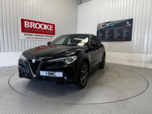 2018 Alfa Romeo Stelvio 2.2 Td Speciale Auto Q4 AWD Euro 6 (s/s) 5dr in Black — image 6