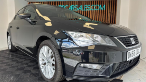 2019 SEAT Leon 1.6 Tdi Se Dynamic DSG Euro 6 (s/s) 5dr in Black — image 2