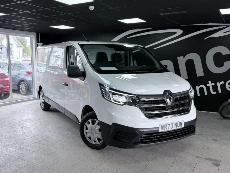2023 Renault Trafic 2.0 Dci Blue Ll30 Advance L2 H1 Euro 6 (s/s) 5dr in White — image 1