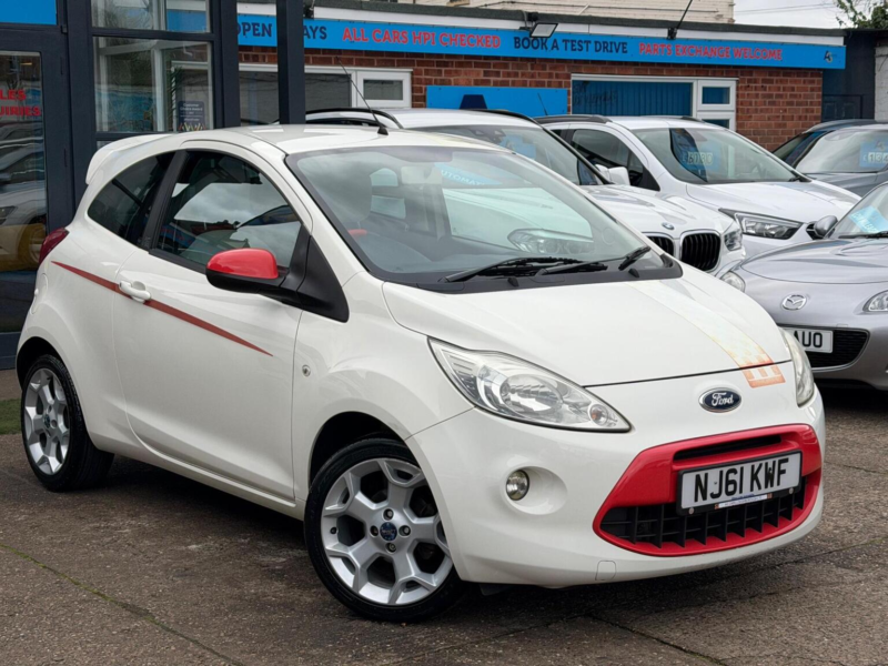 2011 Ford Ka 1.2 Grand Prix Euro 4 3dr in White — image 1