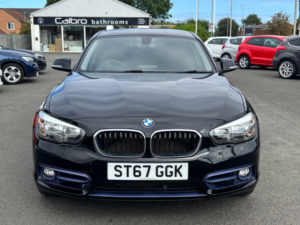 2017 BMW 1 Series 2.0 118d Sport Hatchback 5dr Diesel Manual Euro 6 (s/s) (150 Ps) in Black — image 2