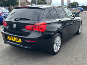 2017 BMW 1 Series 2.0 118d Sport Hatchback 5dr Diesel Manual Euro 6 (s/s) (150 Ps) in Black — image 4
