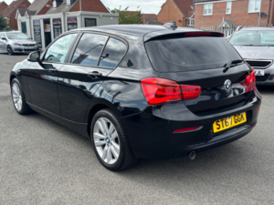2017 BMW 1 Series 2.0 118d Sport Hatchback 5dr Diesel Manual Euro 6 (s/s) (150 Ps) in Black — image 6