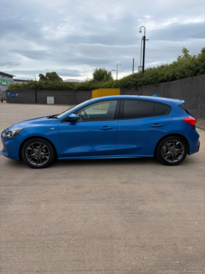 2019 Ford Focus 1.0t Ecoboost St-Line Hatchback 5dr Petrol Manual Euro 6 (s/s) (125 Ps) in Blue — image 2