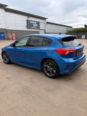 2019 Ford Focus 1.0t Ecoboost St-Line Hatchback 5dr Petrol Manual Euro 6 (s/s) (125 Ps) in Blue — image 3